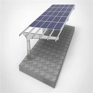 Chinese manufacturer direct sale solar carport panel system for home / commercial / industrial use