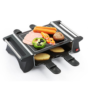Spatules <span class=keywords><strong>en</strong></span> <span class=keywords><strong>bois</strong></span> Grillades et <span class=keywords><strong>raclette</strong></span> <span class=keywords><strong>en</strong></span> option XJ-7K126 avec plaque de cuisson antiadhésive - Product Image 2