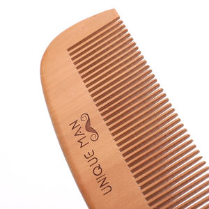 Logo personalizzato per lo styling magia personalizzato in legno pidocchi <span class=keywords><strong>barba</strong></span> e dei capelli pettine - Product Image 2