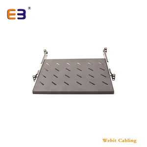 <span class=keywords><strong>1U</strong></span> 19 "4 puntos 30 kg Capacidad de carga Gabinete de red Estante deslizante - Product Image 2