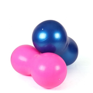 Venta caliente puntiagudo personalizado etiqueta privada Anti Burst gimnasio Yoga Futness ejercicio Bola de masaje de maní - Product Image 4