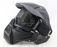 Masker Wajah Peninggi Label Memanah, Masker Paintball Tiup