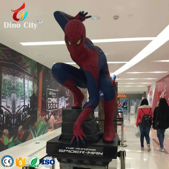 Стекловолоконный Человек-паук из ФАП в натуральную величину для продажи