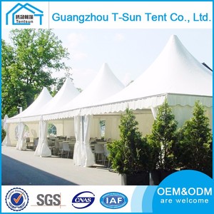 Marco de aluminio de Gran Tamaño Polo Anti-Fuego Sun Block Pagoda Carpa Toldo Al Aire Libre Tienda de Dubai - Product Image 6