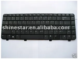 portátil marca teclado negro para HP 540 550 6520 6520 S