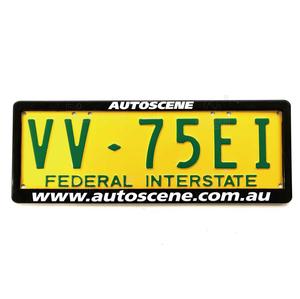 Placa de número de novedad de Australia en blanco - Product Image 2