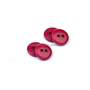 Venta al por mayor <span class=keywords><strong>rojo</strong></span> 18L customed natural tagua del botón de la chaqueta - Product Image 3
