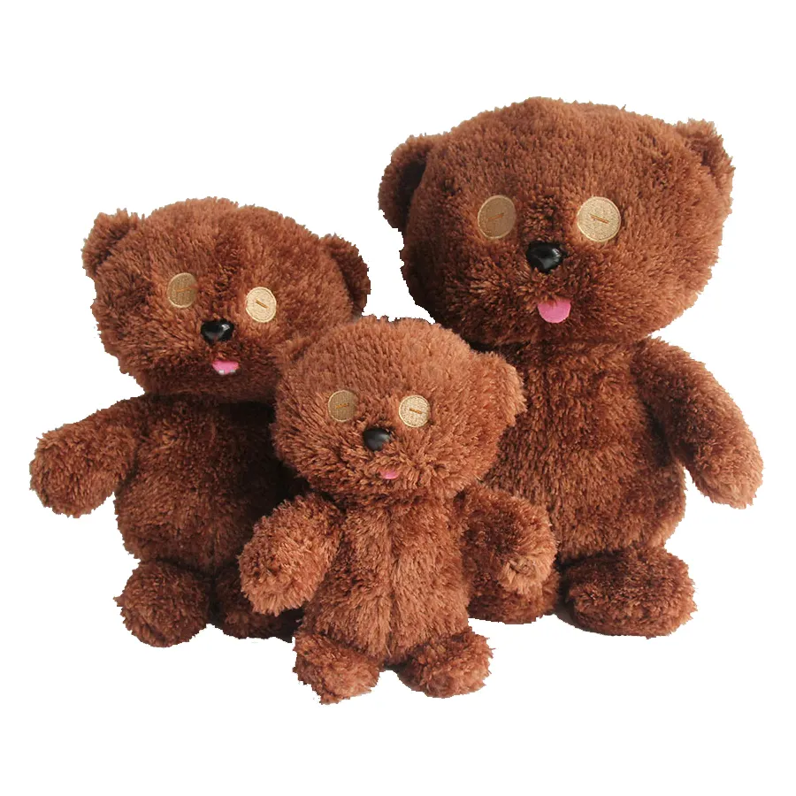 Großhandel Super Soft Custom Bobs Teddybär Plüsch tier für Geburtstage Geschenk