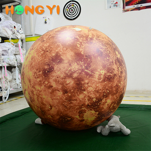 Atractivo comercial inflable Mars gigante inflable Martian globo planeta globo decoración de publicidad - Product Image 3