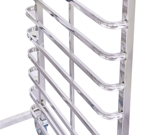 <span class=keywords><strong>Restaurante</strong></span> de comida rápida de acero inoxidable 201/304 bandeja de servicio carro Gastronome Pan Rack carro - Product Image 2