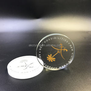 <span class=keywords><strong>Presse</strong></span>-papiers Type de produit et prix de gros <span class=keywords><strong>Presse</strong></span>-papiers rond en verre vierge clair - Product Image 3