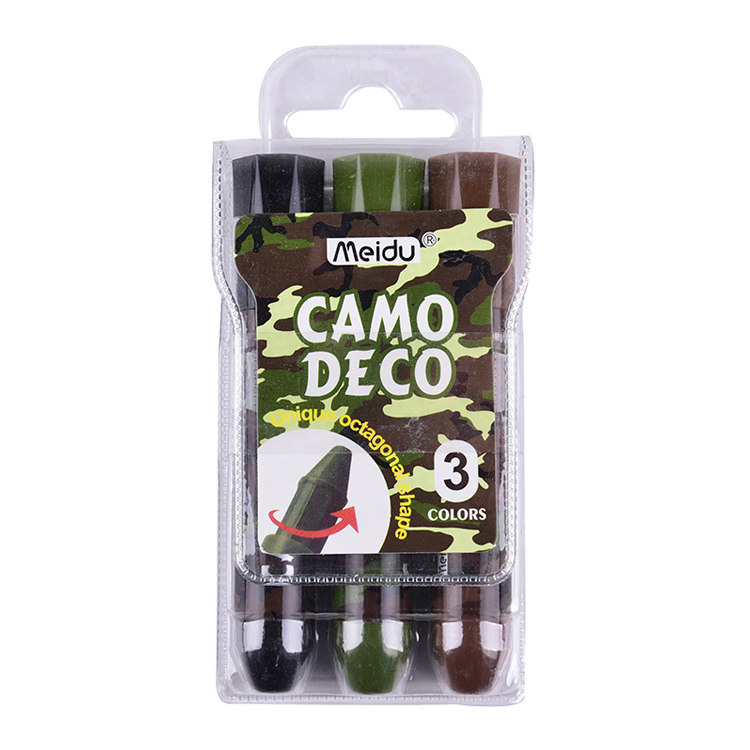 MeiduGaga 3 цвета камуфляжная краска для лица по приятной цене привлекательная художественная краска легко смывается детская ручка