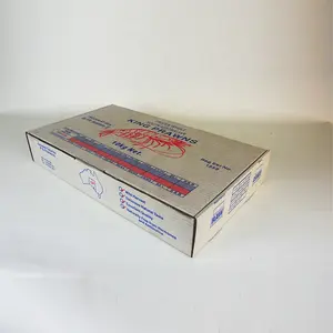 Водонепроницаемая бумажная коробка для пищевых продуктов премиум-класса с вощеным покрытием/Вощеные гофрированные коробки для доставки