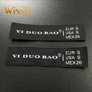Basso minimo Dongguan a basso costo personalizzato taglio Laser a caldo cucire in fine piega mitra tessuto etichetta di <span class=keywords><strong>abbigliamento</strong></span> <span class=keywords><strong>per</strong></span> oggetti fatti a mano - Product Image 3