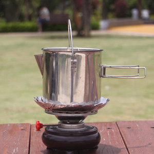New Alocs Spirit <span class=keywords><strong>Burner</strong></span> <span class=keywords><strong>Camping</strong></span> Tragbarer verstellbarer wind dichter flüssiger Alkohol ofen - Product Image 3