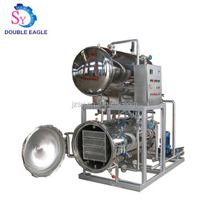 Stérilisateur à haute pression pour aliments en conserve à double étage de 300 kg/fois/Machine de rétortage pour jus de fruits en conserve - Product Image 5