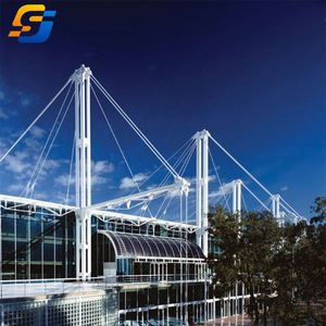 Bâtiment multi-étages <span class=keywords><strong>à</strong></span> ossature métallique, construction <span class=keywords><strong>de</strong></span> mur-rideau en <span class=keywords><strong>verre</strong></span>, bâtiments structurels en acier <span class=keywords><strong>à</strong></span> grande portée - Product Image 5