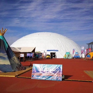 Mega Dome Tent <strong>Cheap</strong> Price Soundproof Geodesic Event <strong>Marquee</strong> White 850g/sqm PVC Coated Polyester Fabric Shelter Dome 5 Years - Product Image 3
