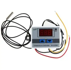 XH-W3001 10A цифровой регулятор температуры, 12В, 24В, 220V качества регулятор температуры с термопарным термостат с ЖК-дисплеем
