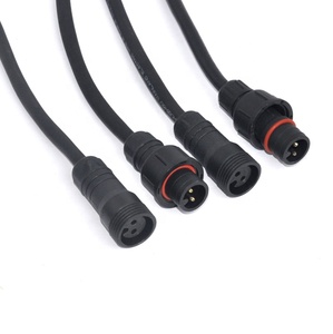 M8 M12 M16 M18 M20 Konektor Tahan Air 3 Pin 3 Core IP65 IP67 IP68 - Product Image 3