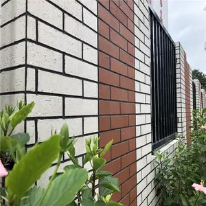 Red color 경량 인테리어 outdoor classic 장식 벽돌을 봐 세라믹 타일 exterior 벽