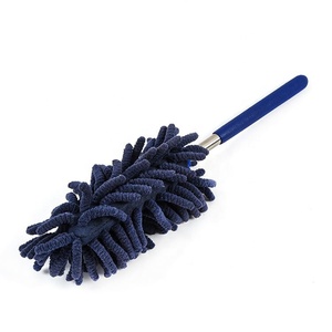Balai à poussière en <span class=keywords><strong>microfibre</strong></span> extensible Chenille avec manche <span class=keywords><strong>télescopique</strong></span> Brosse de nettoyage <span class=keywords><strong>lavable</strong></span> pour ventilateurs de plafond Stores - Product Image 5