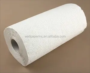 Toilet Tissue Kitchen paper towel Type and Virgin Wood Pulp Material virgin wheat straw pulp
