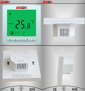 Weeek programmable de chauffage de sol thermostat utilisé <span class=keywords><strong>pour</strong></span> <span class=keywords><strong>chauffe</strong></span> - <span class=keywords><strong>eau</strong></span> <span class=keywords><strong>électrique</strong></span> 3A / 16A - Product Image 2