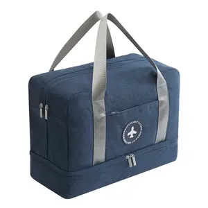 Duffle tasche schuh fach seesack gym taschen mit kühler fach