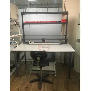 electronics packaging workstation the packing table station with standing mat and packing box divider