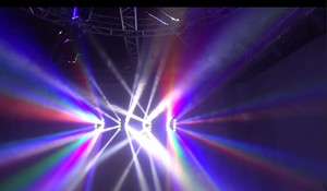 ใหม่ Dj ไฟ Led <span class=keywords><strong>Duel</strong></span> บาร์8Pcs 10W Led Spider Light Beam Led Moving Head Light - Product Image 6