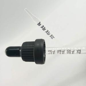 18/415 Tutup Penitis Tamperproof, dengan 77Mm <span class=keywords><strong>Pipette</strong></span> Bergradasi Panjang untuk Botol Minyak Esensial Penetes Kaca Terkalibrasi - Product Image 2
