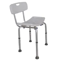 एल्यूमीनियम चिकित्सा समायोज्य स्नान सीट कुर्सी बेंच तह स्नान मल