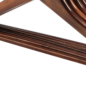<span class=keywords><strong>Vintage</strong></span> style brown di vestiti di legno gancio per il negozio - Product Image 4