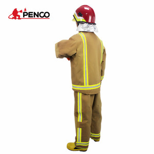 Nomex Aramidファイティングスーツ消防士用消防士制服EN469 4層3M反射ストリップNFPA 1971ジャケットとパンツ - Product Image 4