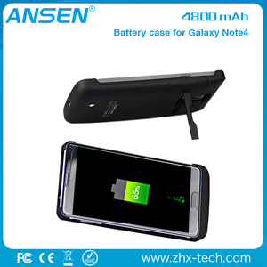 Fuente de <span class=keywords><strong>la</strong></span> Fábrica banco de potencia delgado para samsung galaxy nota4 caja de batería de copia de seguridad - Product Image 4