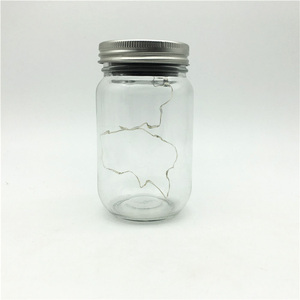 Alta calidad En Relieve solar mason jar 1000 ml con tapa de Navidad decoraciones - Product Image 2