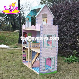 Nuevos productos niños encantadores <span class=keywords><strong>de</strong></span> madera grande <span class=keywords><strong>casa</strong></span> <span class=keywords><strong>de</strong></span> <span class=keywords><strong>muñecas</strong></span> W06A037 - Product Image 5