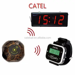 CTW05 CATEL không dây cổ tay watch pager/Wireless Guest Gọi Hệ Thống