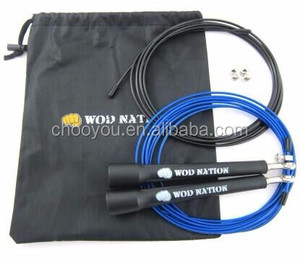 Comercio al por mayor <span class=keywords><strong>crossfit</strong></span> saltar la cuerda de salto de velocidad para el ajuste y el ejercicio - Product Image 6