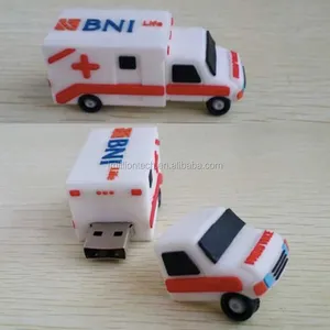 3d ambulance lorry design usb flash pen drivers 32gb 16gb 8gb