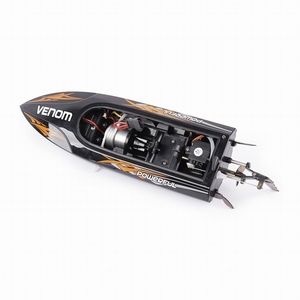 <span class=keywords><strong>Bateau</strong></span> de course RC à grande vitesse pour adultes-<span class=keywords><strong>Bateau</strong></span> télécommandé électronique pour enfants (noir) - Product Image 6