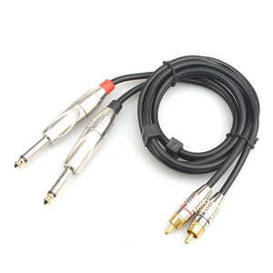 <span class=keywords><strong>Cable</strong></span> de micrófono xlr, conector macho y hembra, 6,35mm, 6,35, 1/4 trs - Product Image 3