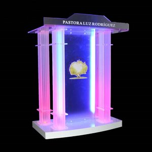 Tầng Thường Vụ Rõ Ràng Nhà Hát Acrylic Lectern Acrylic Lectern - Product Image 2