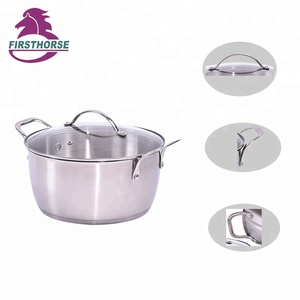 Olla de Acero Inoxidable <span class=keywords><strong>KAISA</strong></span> HOFF, Olla para Salsas de 16/18/20/22/24 cm para Cocina, Olla de Inducción, SKU LB-1757 - Product Image 4