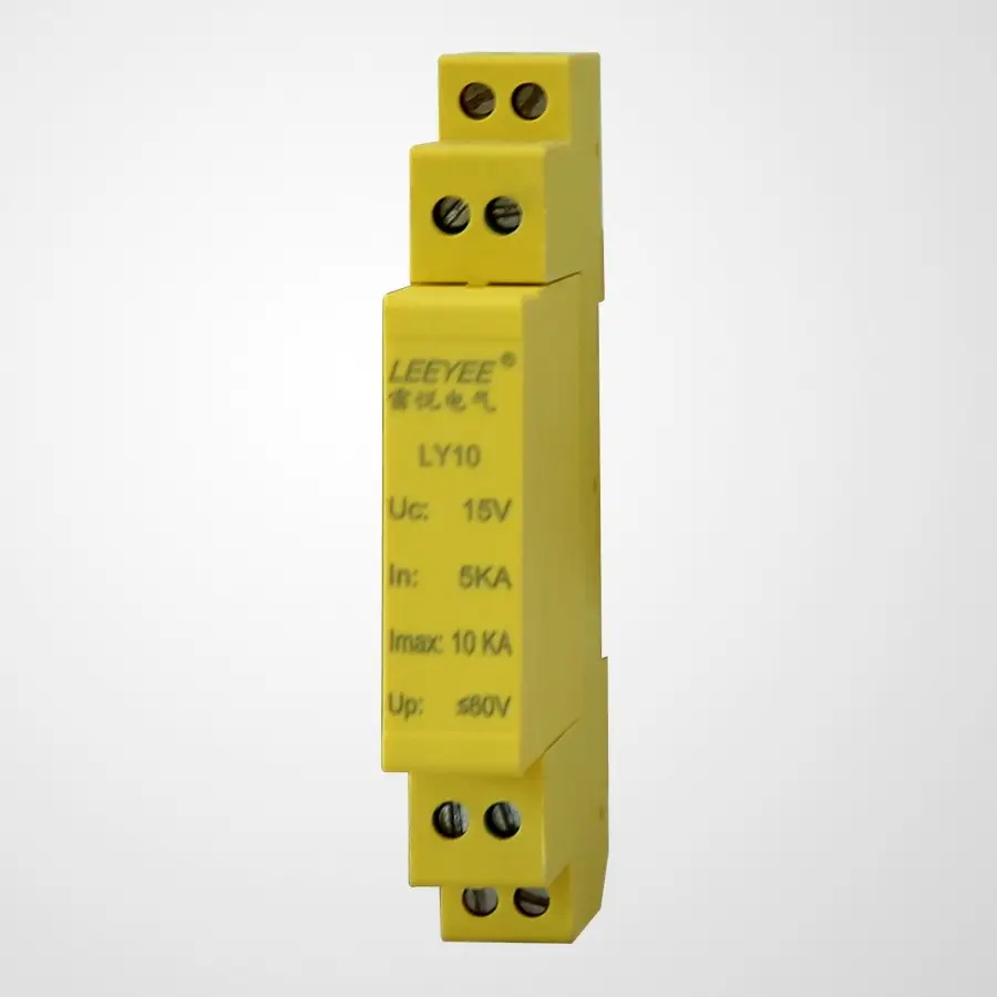 4 خطوط rs485 din السكك الحديدية نوع إشارة جهاز حماية الطفرة