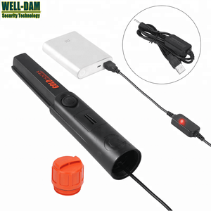 Ücretsiz Kargo USB Şarj Edilebilir Endüstriyel El Tipi <span class=keywords><strong>Metal</strong></span> Dedektörü IP68 Su Geçirmez Pinpointer Yeraltı Altın Dedektörü 10" - Product Image 2