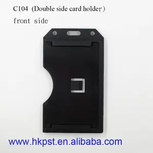 Double side card holder