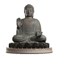 Китайская Заводская бронзовая сидячая статуя Будды, статуя Будды, Большая бронзовая статуя Будды