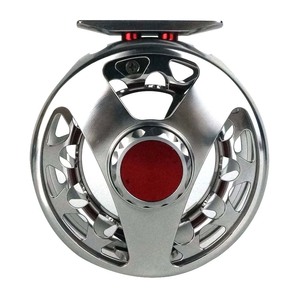 Mulinello da Pesca a Mosca per Acqua Salata all'Ingrosso in Alluminio CNC con Frizione a Dischi Multipli in Nano Carbonio, Bobina Large Arbor, per Torrente e Fiume, Mano Sinistra CNC-NVIS-UY (B05) - Product Image 1